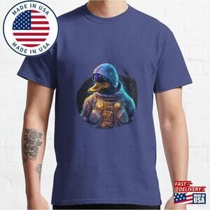 Duck On A Space Mission Classic T-Shirt